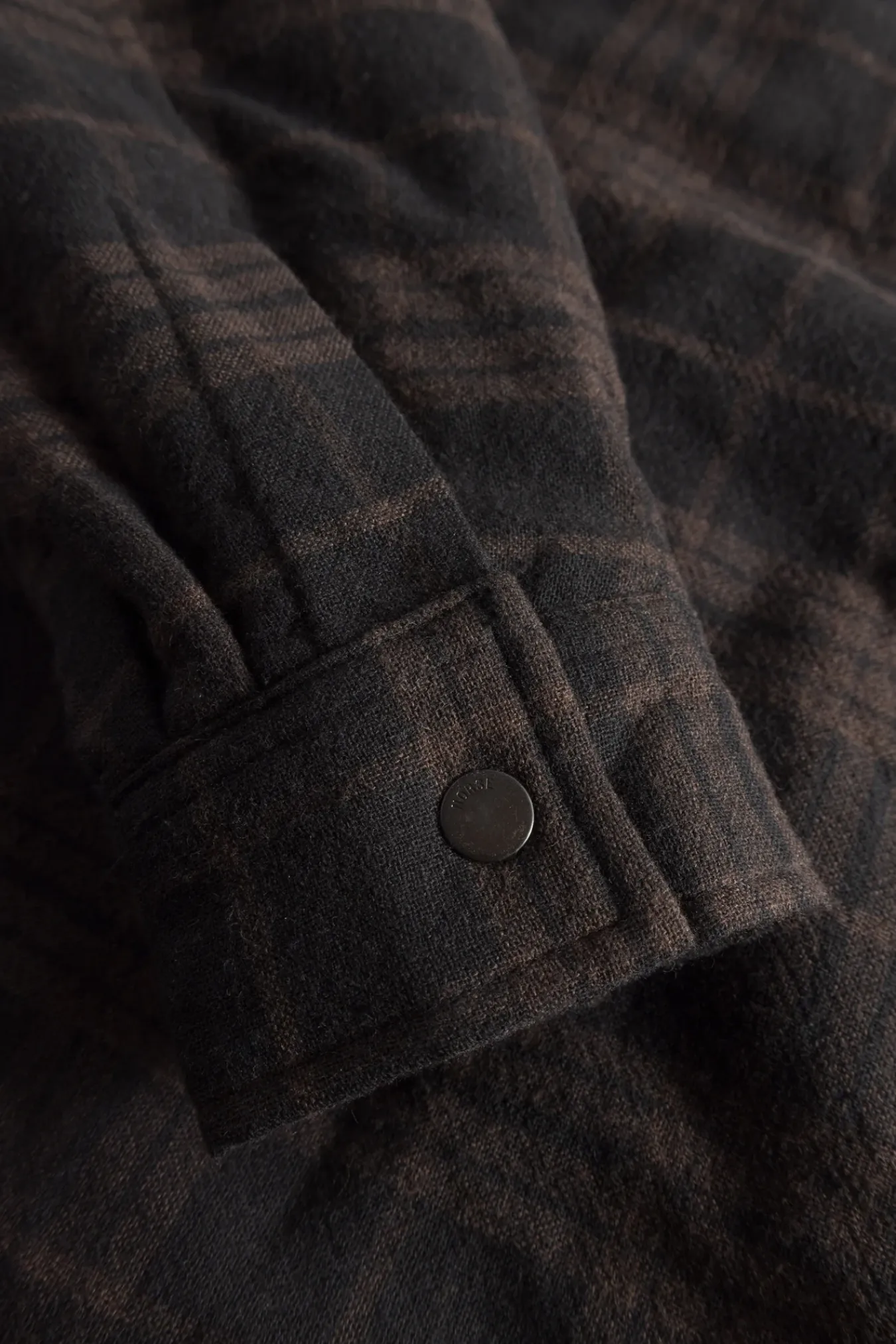 OVERSHIRTS^Norse Projects Hjalmer Insulated Wool Check Overshirt Espresso