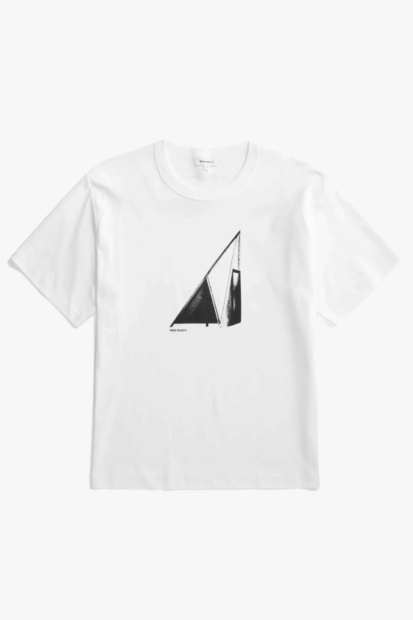T-SHIRTS^Norse Projects Holger Organic Interlock Hide Print T-Shirt White