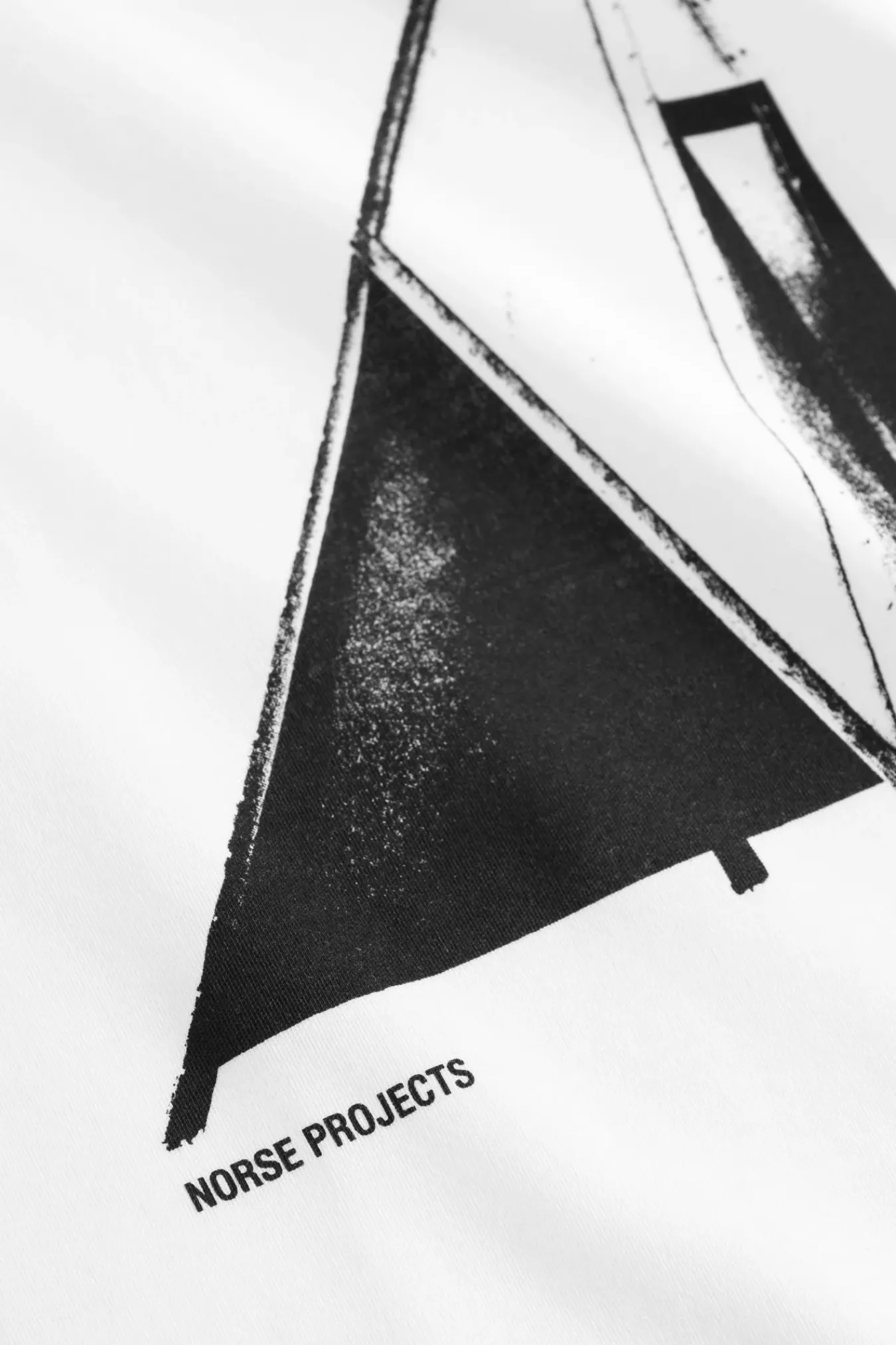 T-SHIRTS^Norse Projects Holger Organic Interlock Hide Print T-Shirt White
