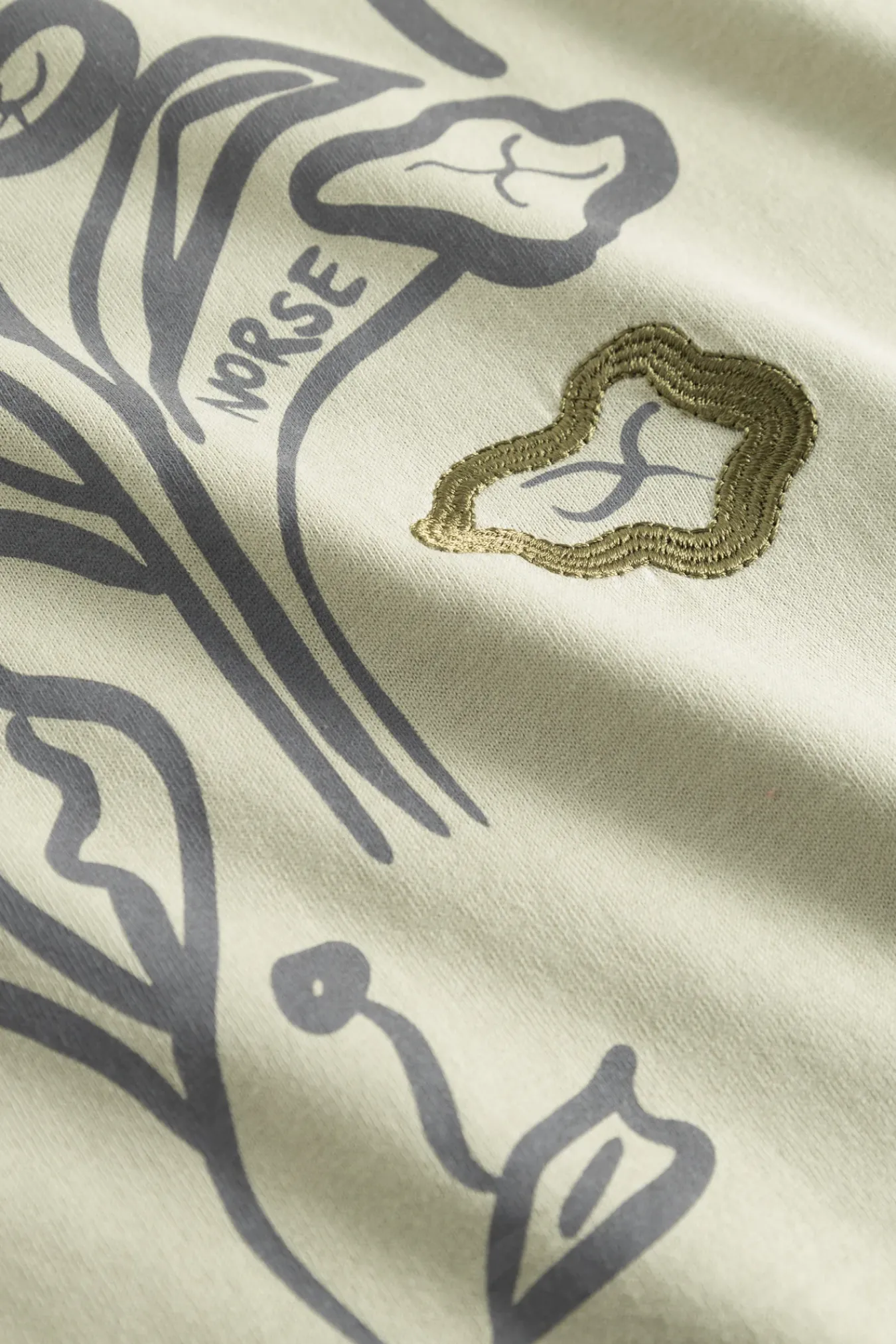 T-SHIRTS^Norse Projects Holger Organic Poppy T-Shirt Elm