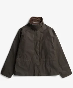 OUTERWEAR^Norse Projects Holmen Wax Fishing Jacket Beech Green