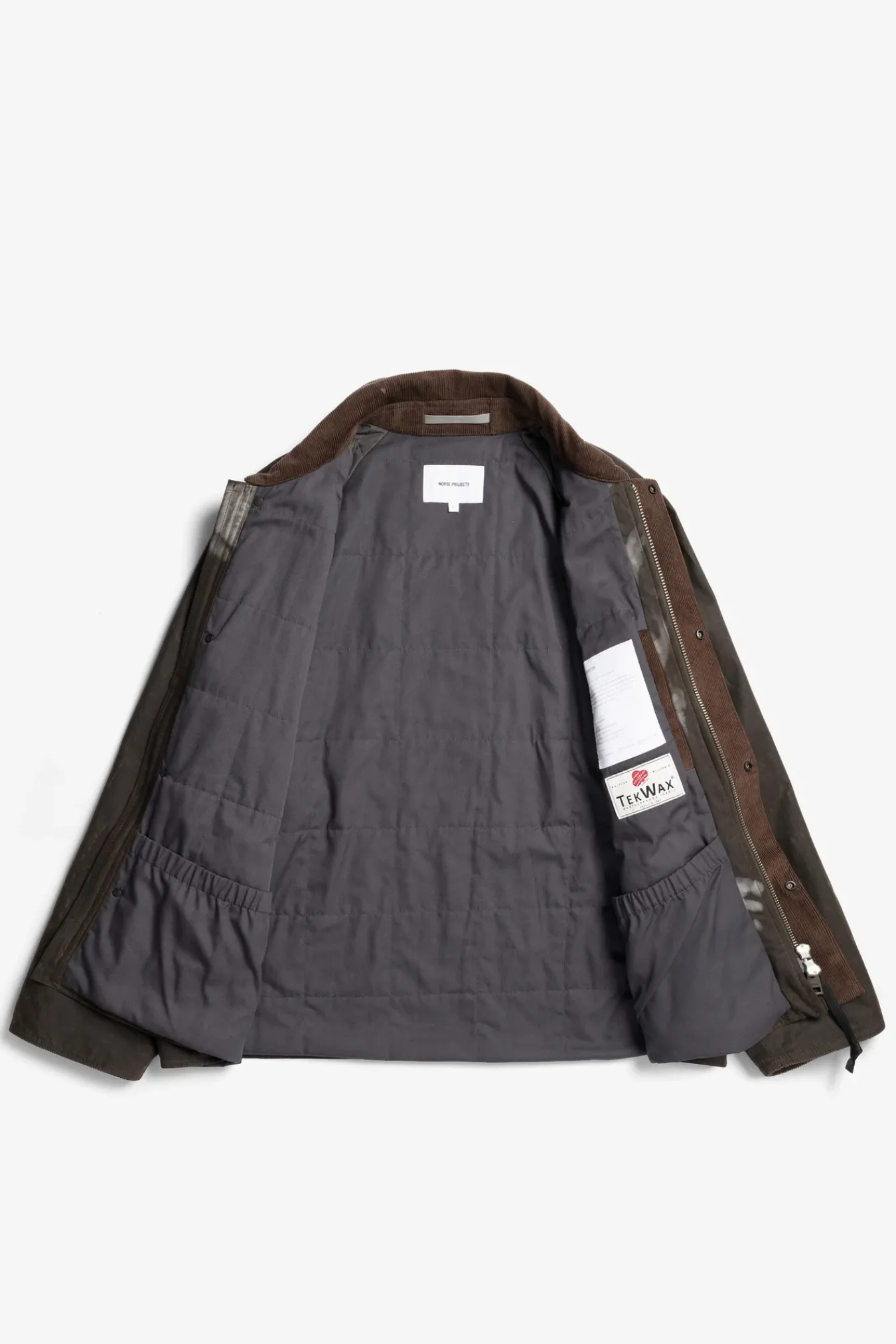 OUTERWEAR^Norse Projects Holmen Wax Fishing Jacket Beech Green