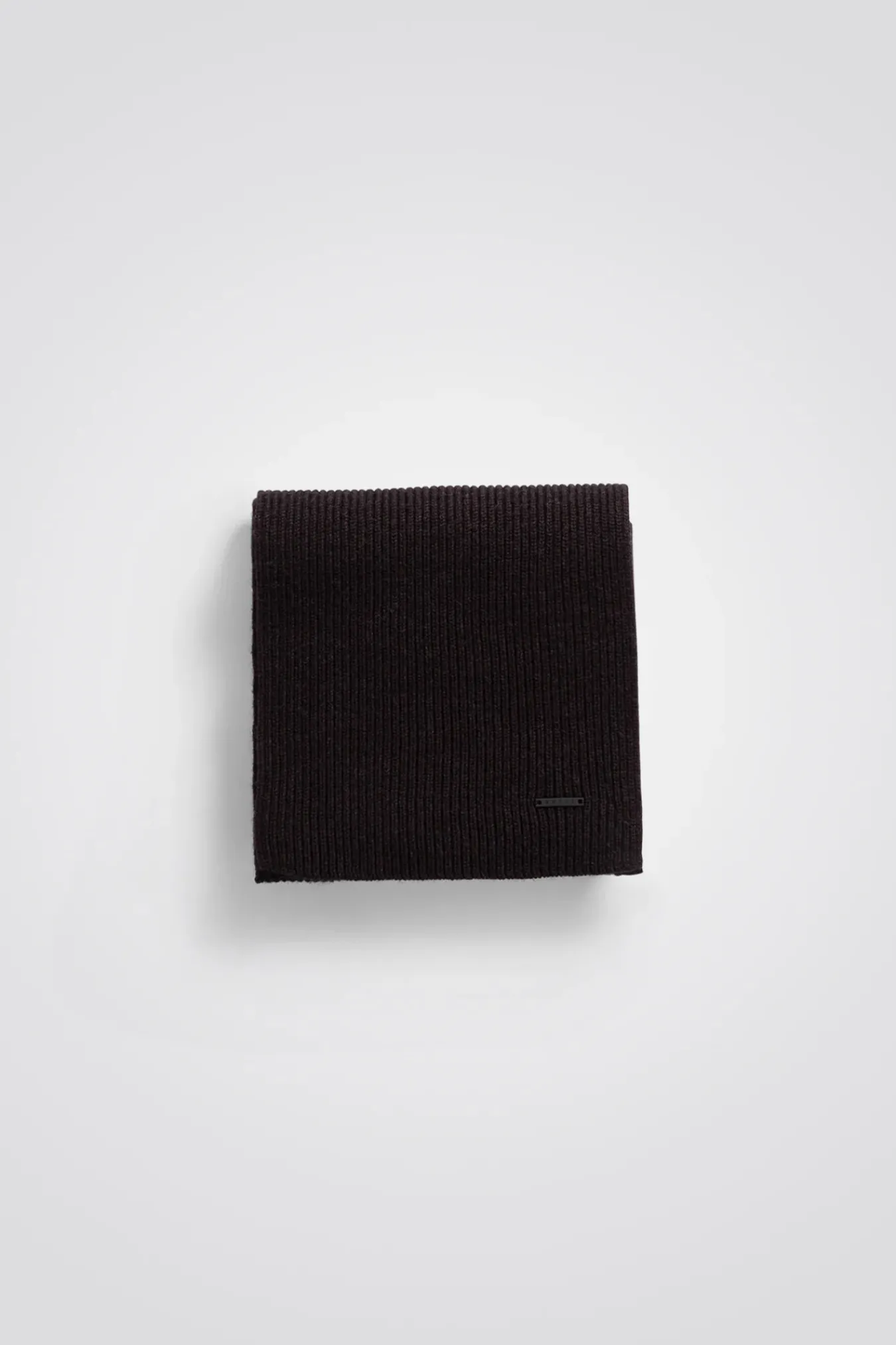 ACCESSORIES^Norse Projects Jannik Merino Rib Scarf Black