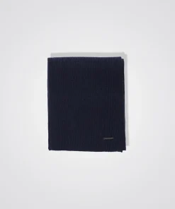 ACCESSORIES^Norse Projects Jannik Merino Rib Scarf Dark Navy
