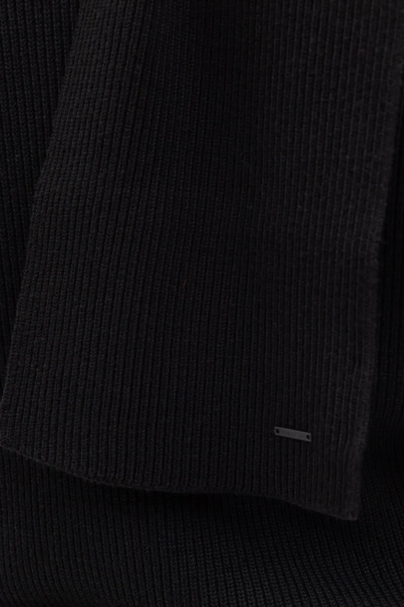 ACCESSORIES^Norse Projects Jannik Merino Rib Scarf Black
