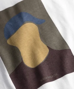 T-SHIRTS^Norse Projects Johannes Organic Cap Print T-shirt White