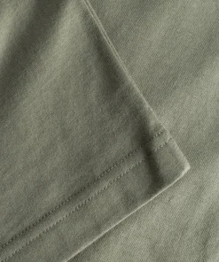 T-SHIRTS^Norse Projects Johannes Organic NORSE Logo T-shirt Sediment Green