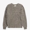 KNITWEAR^Norse Projects Jonas Donegal Diamond Sweater Grey Melange