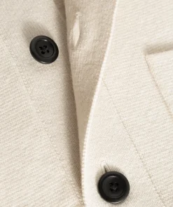 KNITWEAR^Norse Projects Kian Merino Cotton Milano Polo Enamel White