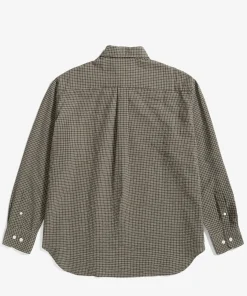 SHIRTING^Norse Projects Mo Check Oversized Shirt Taupe
