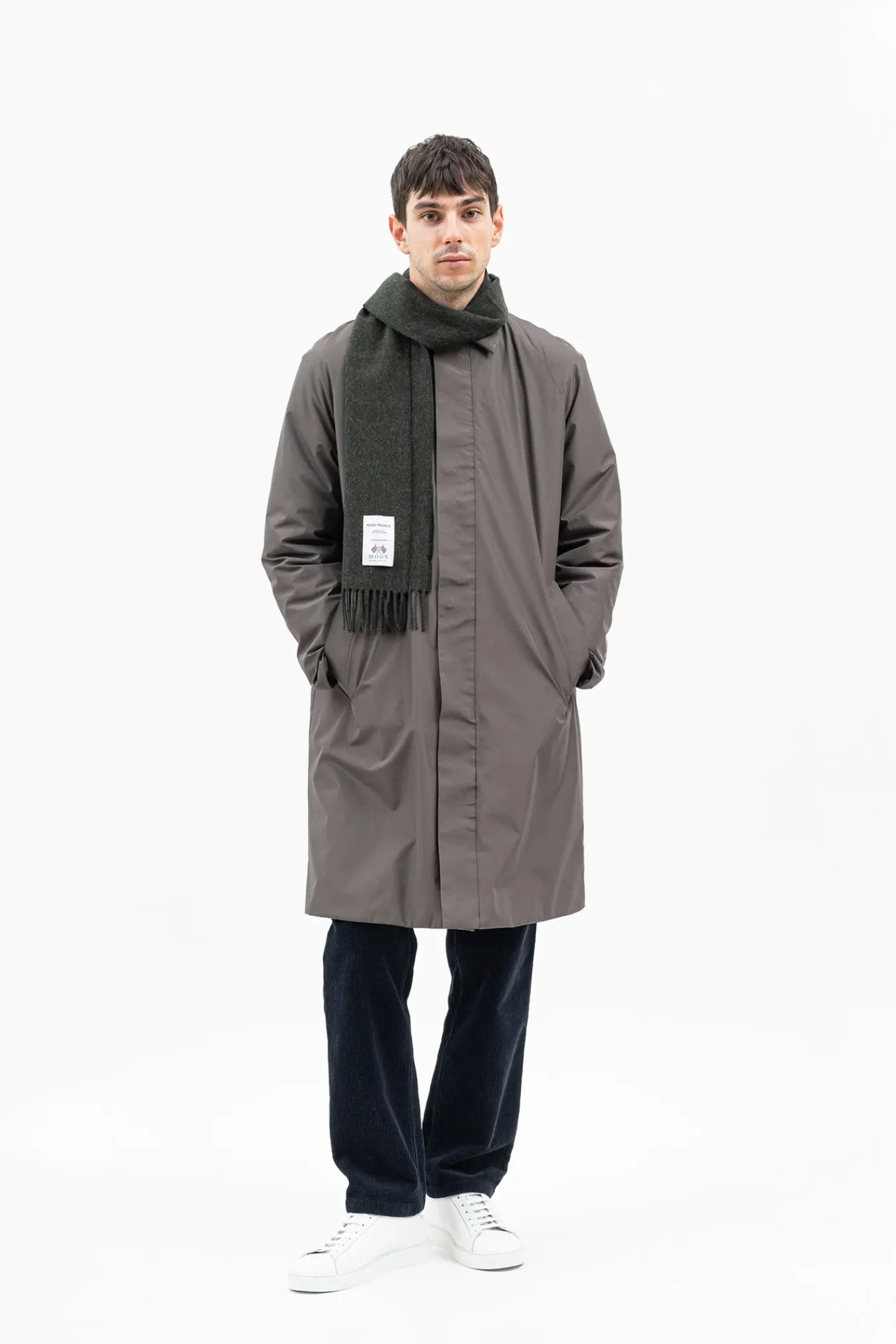 ACCESSORIES^Norse Projects Moon Lambswool Scarf Beech Green