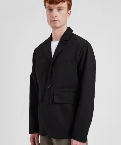 OVERSHIRTS | OUTERWEAR^Norse Projects Nilas Fine Broken Twill Work Jacket Black