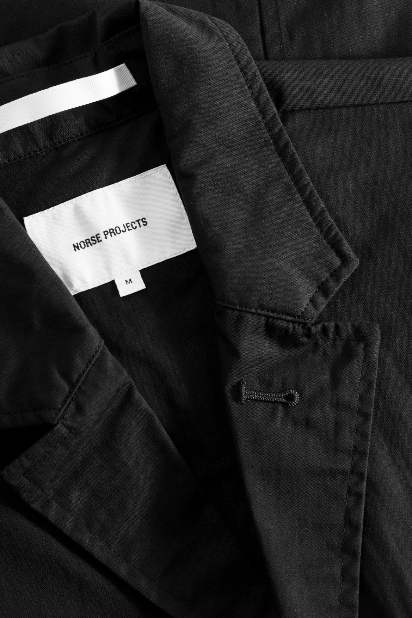 OVERSHIRTS | OUTERWEAR^Norse Projects Nilas Fine Broken Twill Work Jacket Black