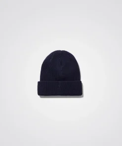 BEANIES^Norse Projects Norse Beanie Dark Navy