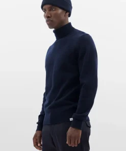BEANIES^Norse Projects Norse Beanie Dark Navy