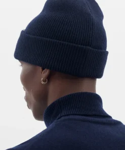 BEANIES^Norse Projects Norse Beanie Dark Navy