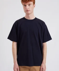 T-SHIRTS^Norse Projects Norse Standard Heavy Loose T-shirt Dark Navy