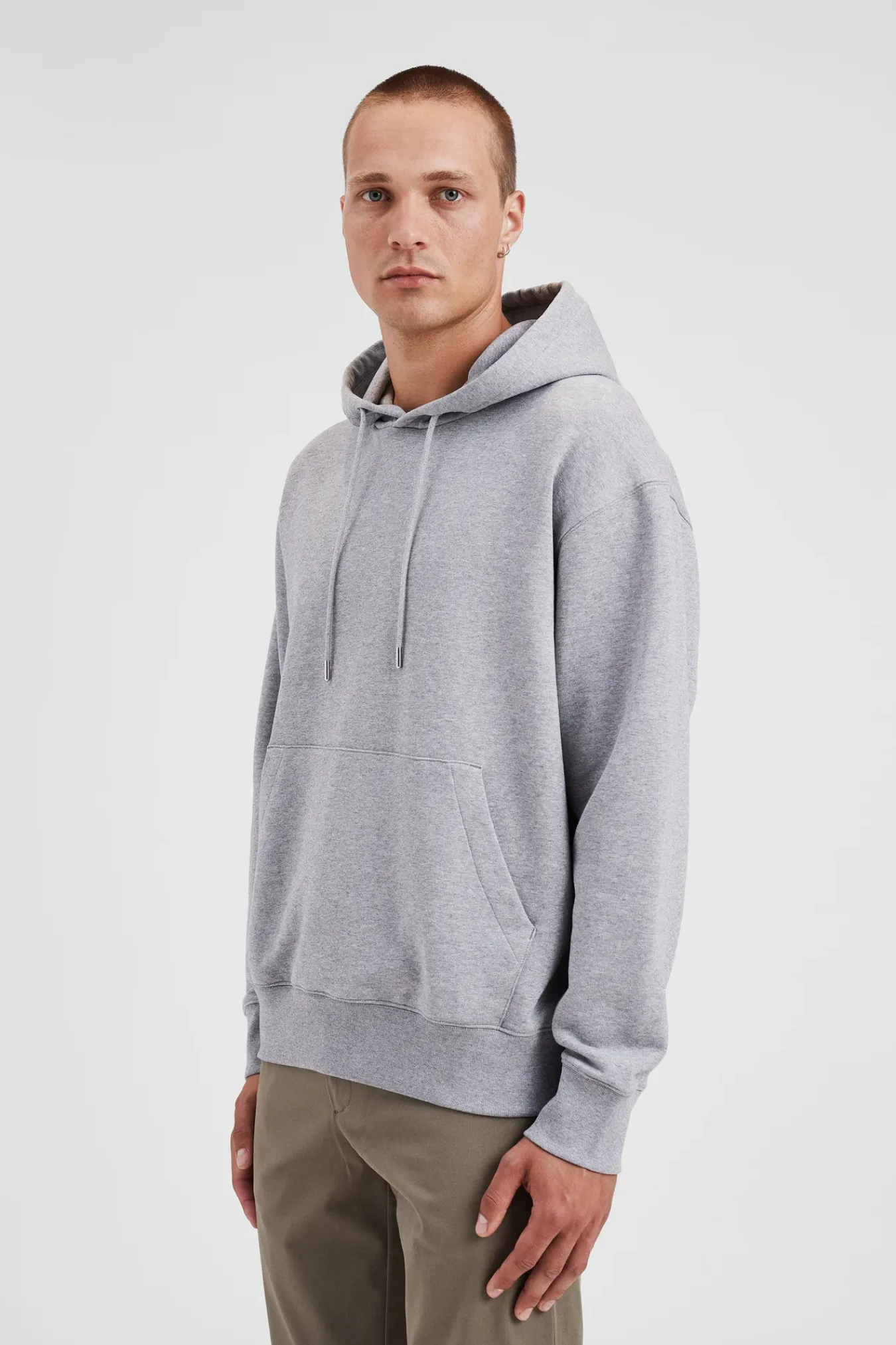 SWEATSHIRTS^Norse Projects Norse Standard Hoodie Grey Melange