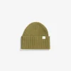 BEANIES^Norse Projects Norse Standard Merino Lambswool Beanie Sitka Green