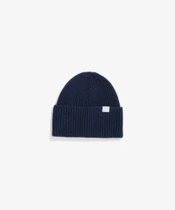 BEANIES^Norse Projects Norse Standard Merino Lambswool Beanie Dark Navy