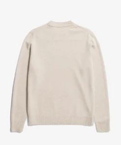 KNITWEAR^Norse Projects Norse Standard Merino Lambswool Sweater Oatmeal