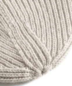 BEANIES^Norse Projects Norse Standard Merino Lambswool Beanie Oatmeal