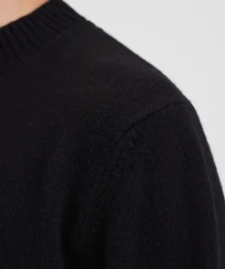 KNITWEAR^Norse Projects Norse Standard Merino Lambswool Sweater Black