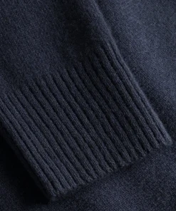 KNITWEAR^Norse Projects Norse Standard Merino Lambswool Cardigan Dark Navy