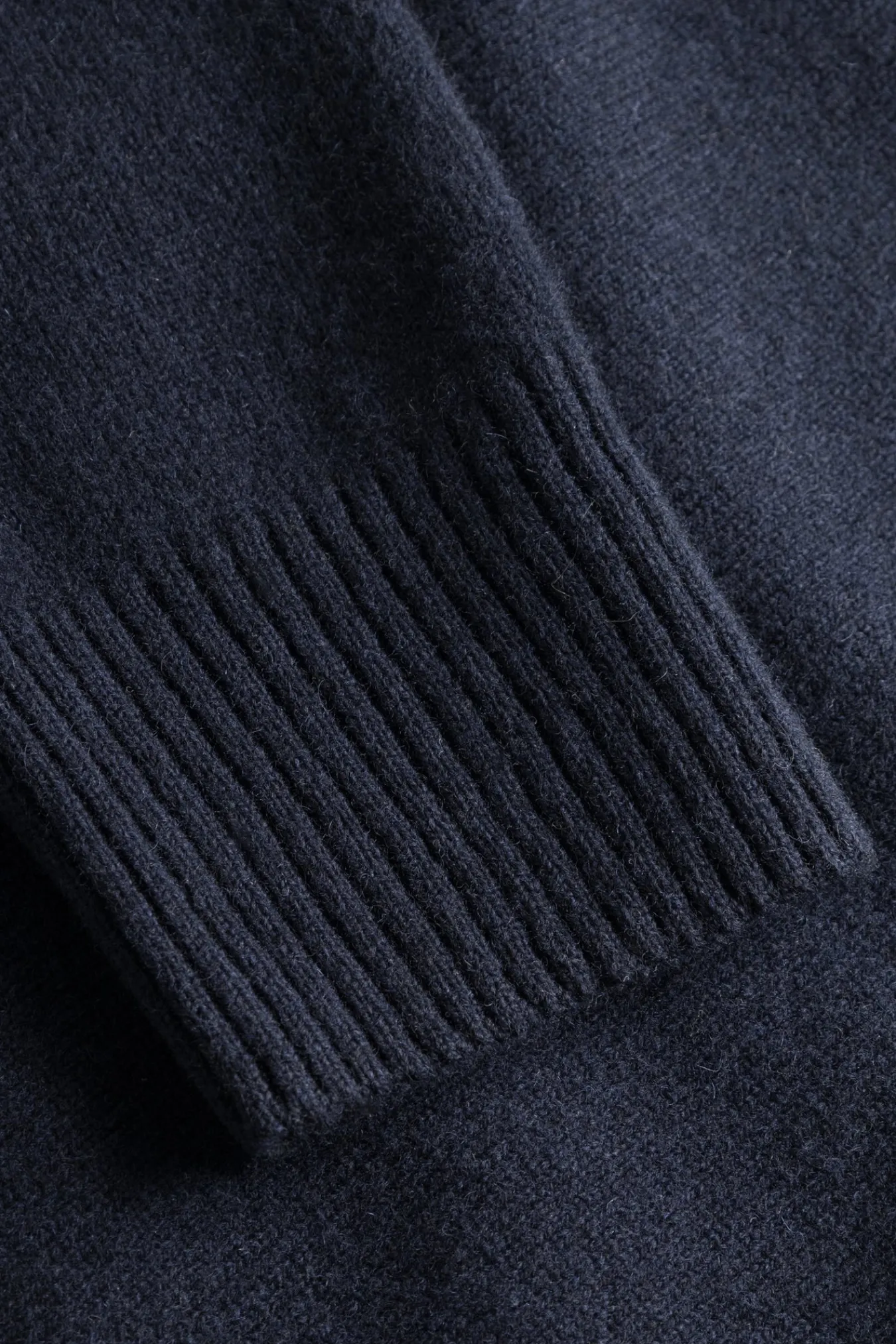 KNITWEAR^Norse Projects Norse Standard Merino Lambswool Cardigan Dark Navy