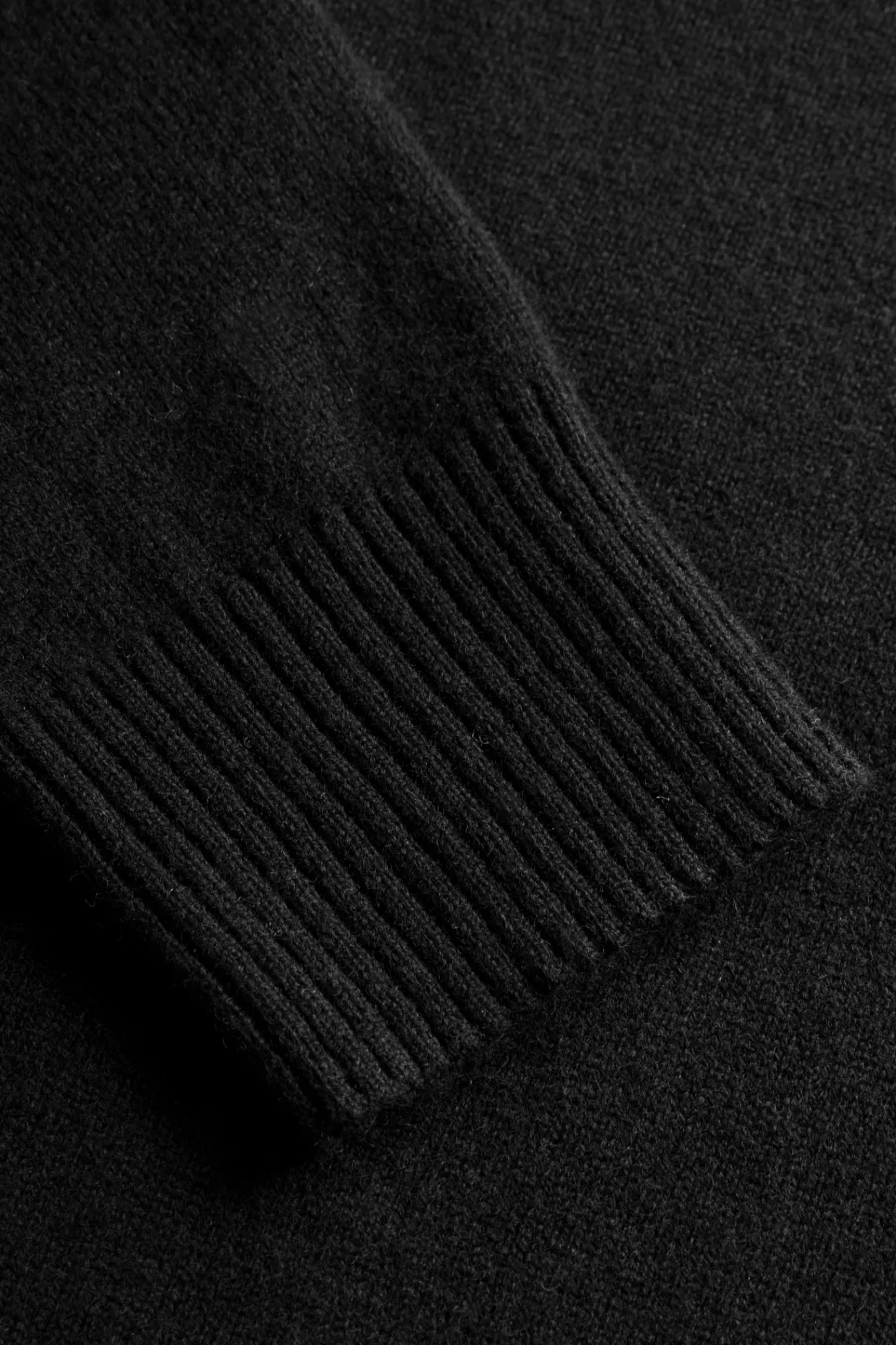 KNITWEAR^Norse Projects Norse Standard Merino Lambswool Cardigan Black