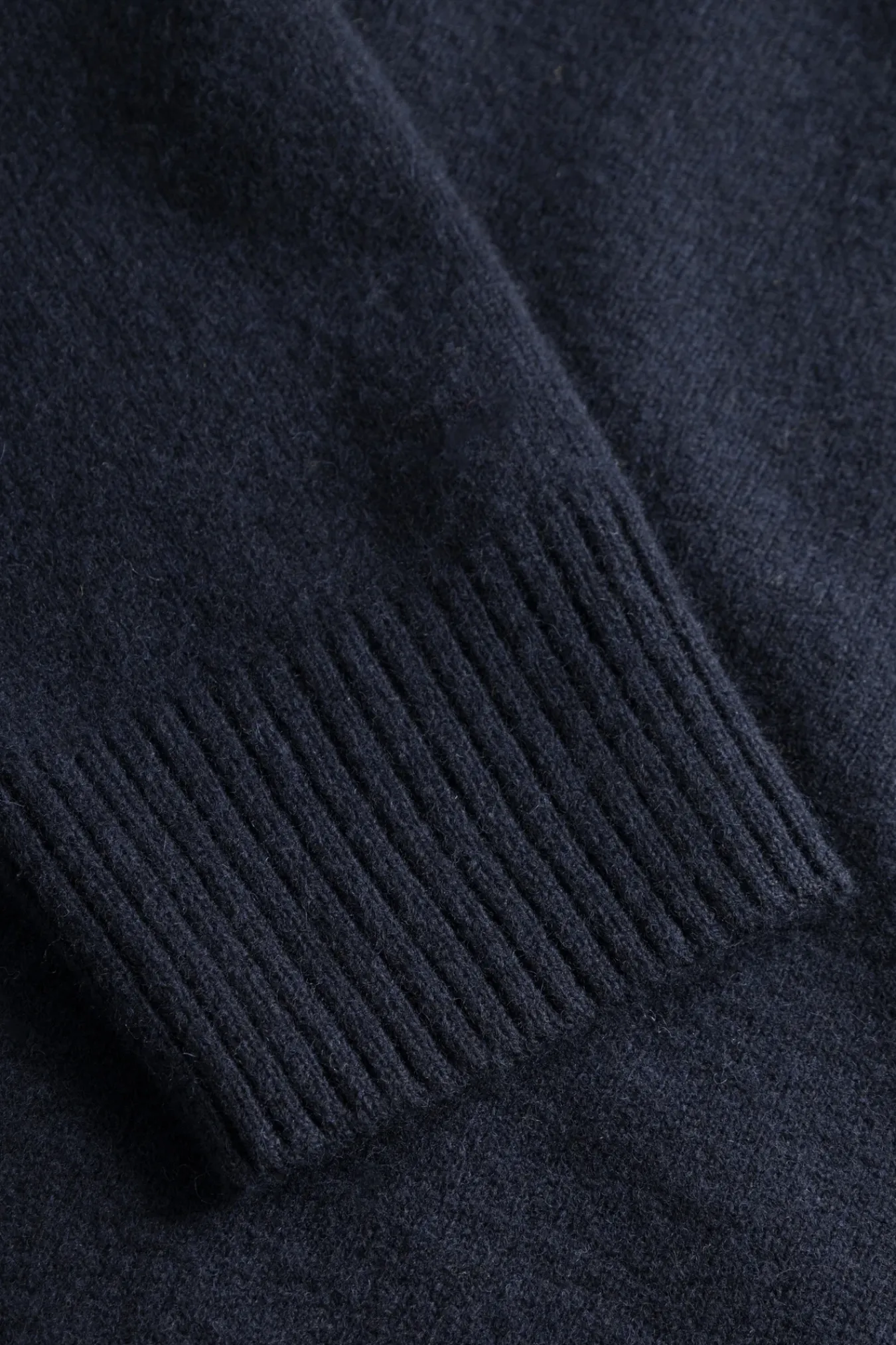 KNITWEAR^Norse Projects Norse Standard Merino Lambswool Polo Dark Navy