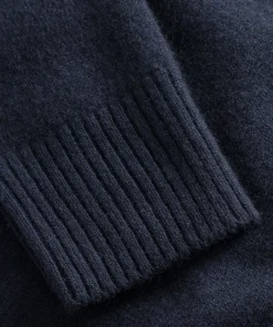 KNITWEAR^Norse Projects Norse Standard Merino Lambswool Sweater Dark Navy