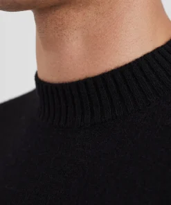 KNITWEAR^Norse Projects Norse Standard Merino Lambswool Sweater Black