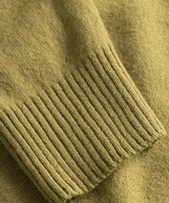 KNITWEAR^Norse Projects Norse Standard Merino Lambswool Cardigan Sitka Green
