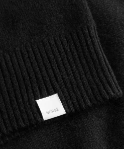 KNITWEAR^Norse Projects Norse Standard Merino Lambswool Cardigan Black