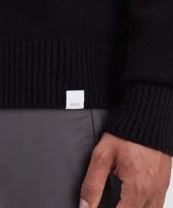 KNITWEAR^Norse Projects Norse Standard Merino Lambswool Sweater Black