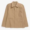 OVERSHIRTS^Norse Projects Norse Standard Twill Overshirt Utility Khaki