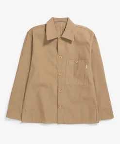 OVERSHIRTS^Norse Projects Norse Standard Twill Overshirt Utility Khaki