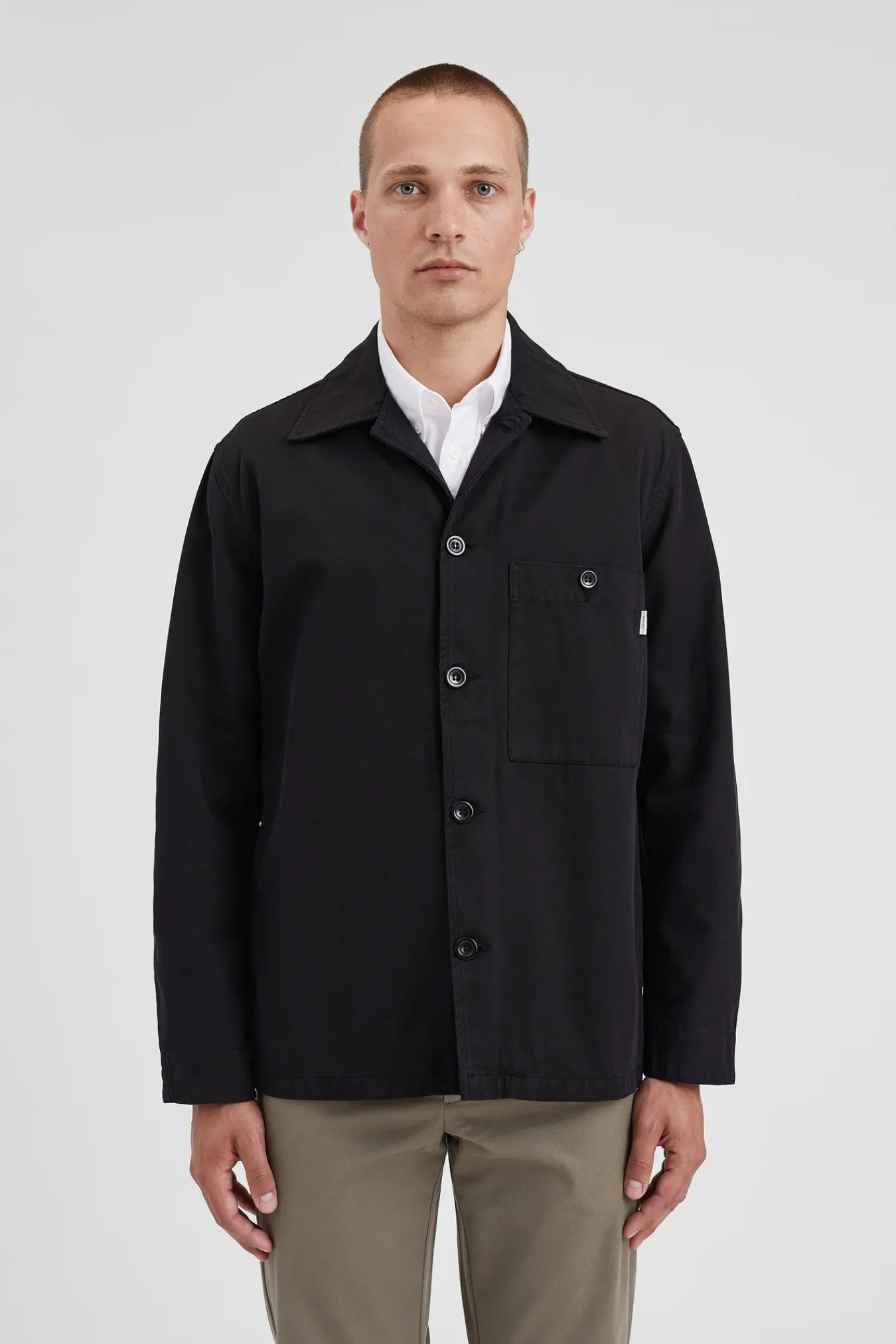 OVERSHIRTS^Norse Projects Norse Standard Twill Overshirt Black