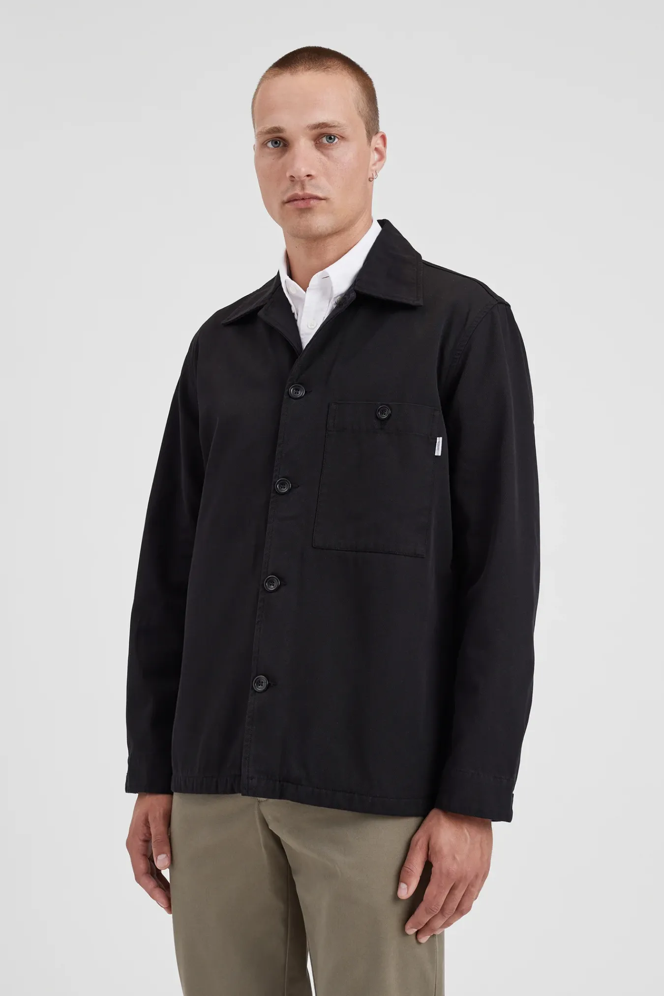 OVERSHIRTS^Norse Projects Norse Standard Twill Overshirt Black
