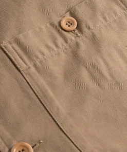 OVERSHIRTS^Norse Projects Norse Standard Twill Overshirt Utility Khaki