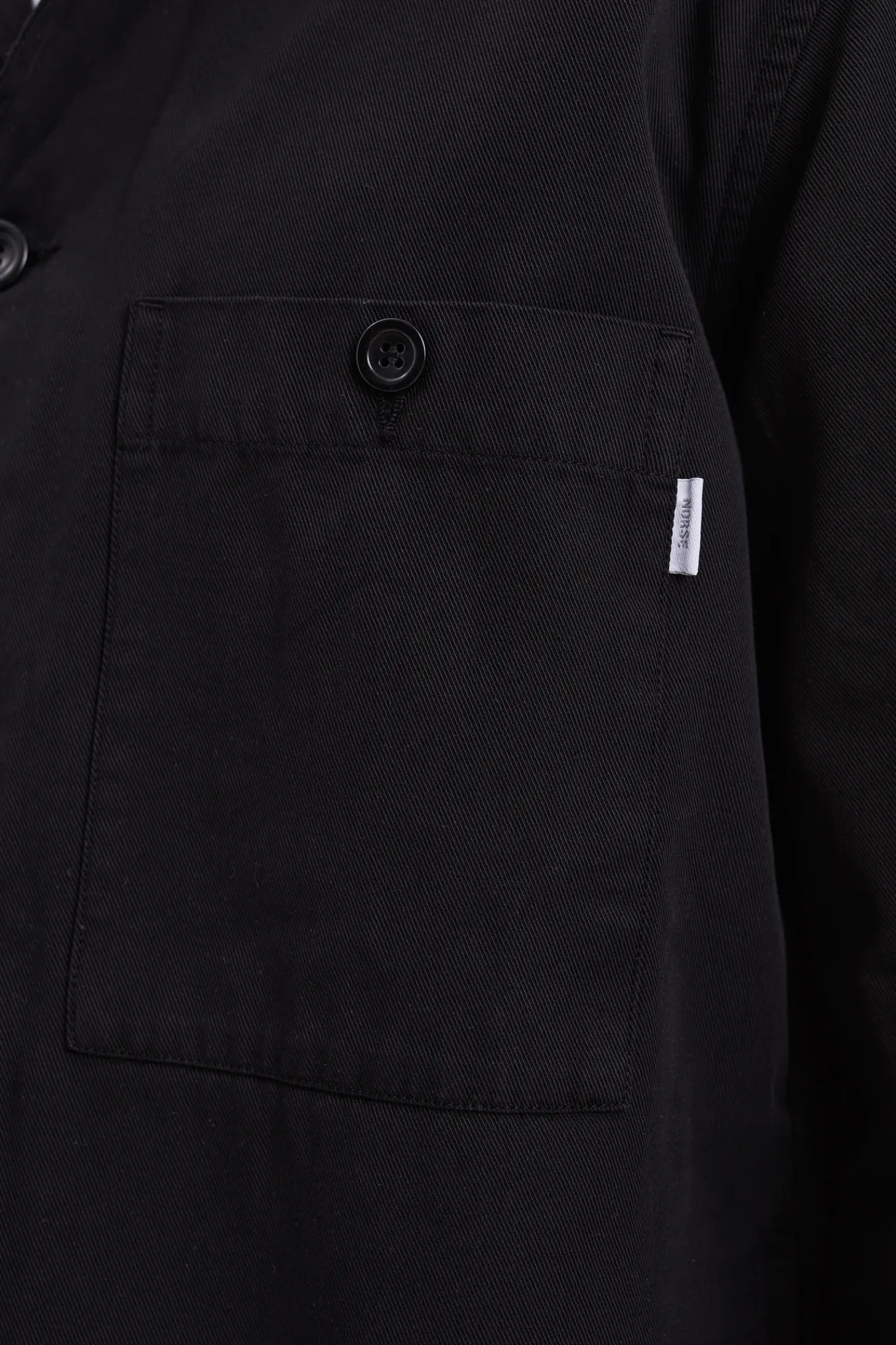 OVERSHIRTS^Norse Projects Norse Standard Twill Overshirt Black