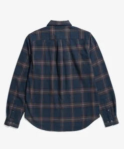SHIRTING^Norse Projects Osvald Flannel Check Shirt Wine Red