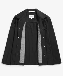 OVERSHIRTS^Norse Projects Pelle Fine Broken Twill Overshirt Black