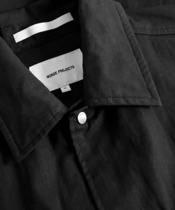 OVERSHIRTS^Norse Projects Pelle Fine Broken Twill Overshirt Black