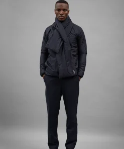 ACCESSORIES^Norse Projects Pertex Quantum Keyhole Scarf Dark Navy