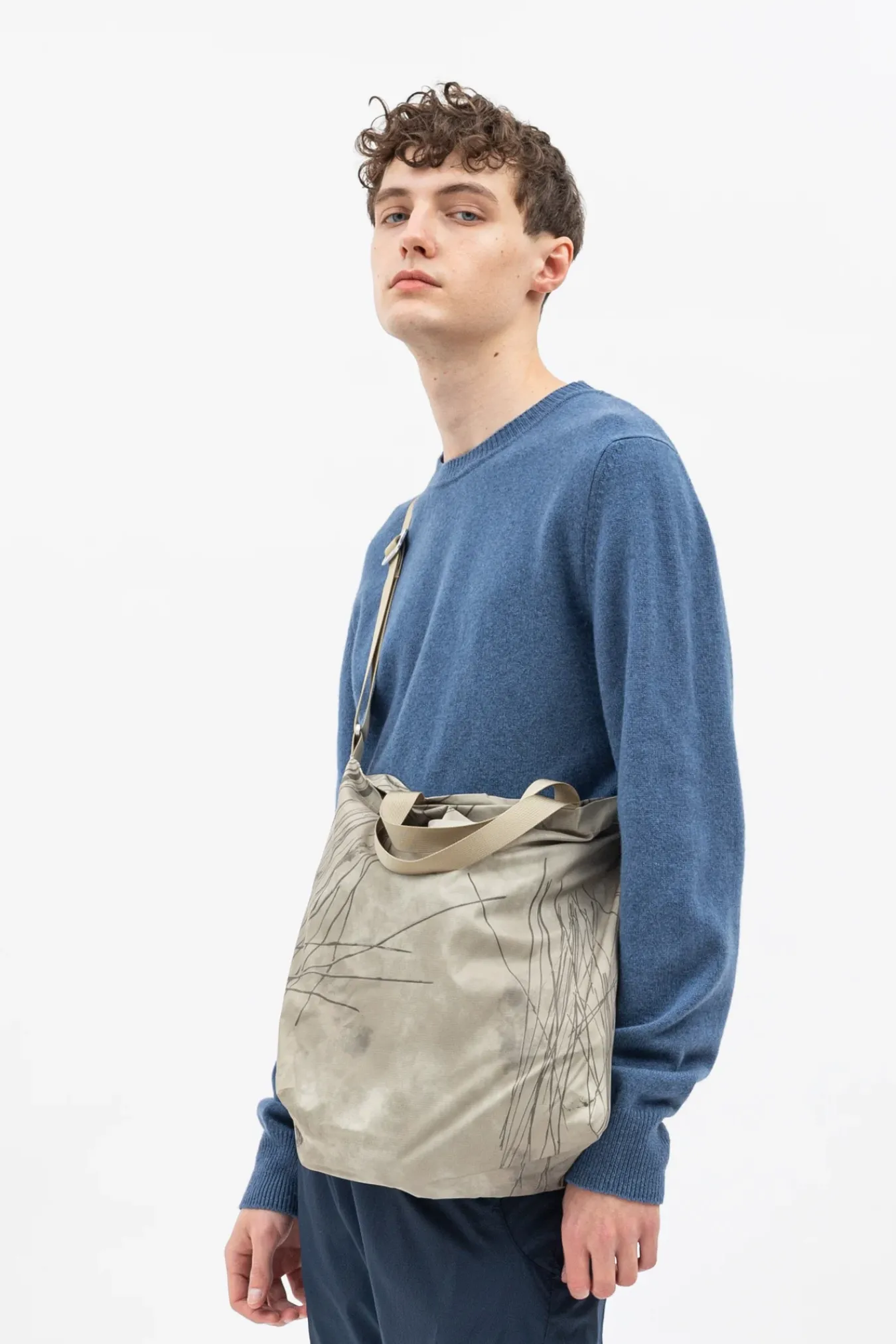 ACCESSORIES^Norse Projects Print Technical Tote Light Khaki