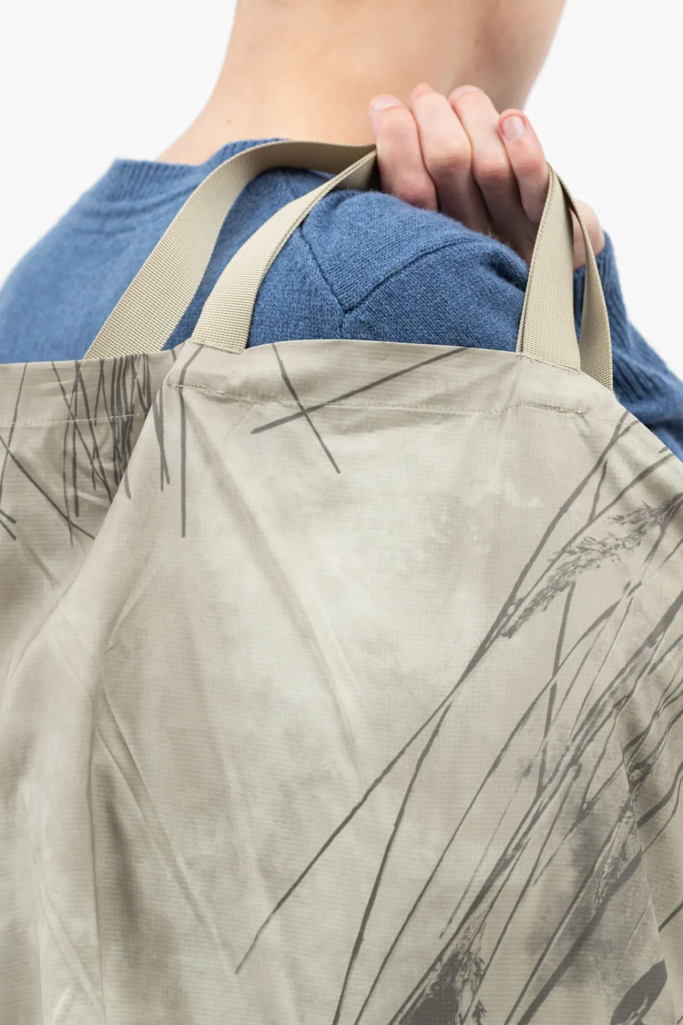 ACCESSORIES^Norse Projects Print Technical Tote Light Khaki