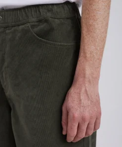 TROUSERS^Norse Projects Ragnar Relaxed Solotex Corduroy Pant Ivy Green