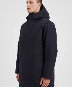 OUTERWEAR^Norse Projects Rokkvi 6.0 Gore-Tex Wool Down Jacket Charcoal Melange